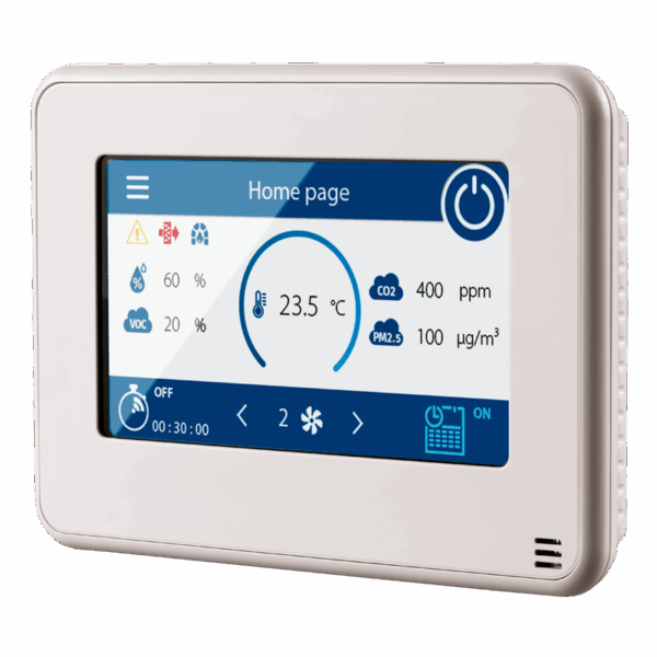 Ovládací panel BLAUBERG S25 so senzorovým displejom  pre BLAUBERG  CIVIC