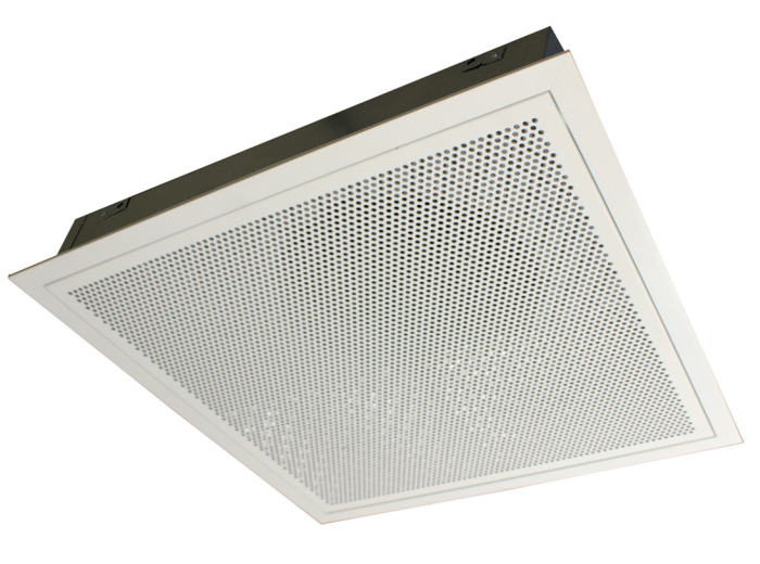 PPTMB 300/160 - 200 m³/h - Perforovaný stropný anemostat s nastaviteteľnými prívodmi PPTMB 300/160 - 200 m³/h - Perforovaný stropný anemostat s nastaviteteľnými prívodmi