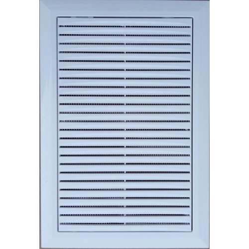 Plastové revízne dvierka D 200x300 s odvetraním svetlo šedé