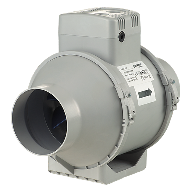 Poloradiálne potrubné ventilátory Blauberg Turbo 150 priemer 150mm-dvojrýchlostný výkon:430-560m3/h napätie 230V Poloradiálne potrubné ventilátory Blauberg Turbo 150 priemer 150mm-dvojrýchlostný výkon:430-560m3/h napätie 230V