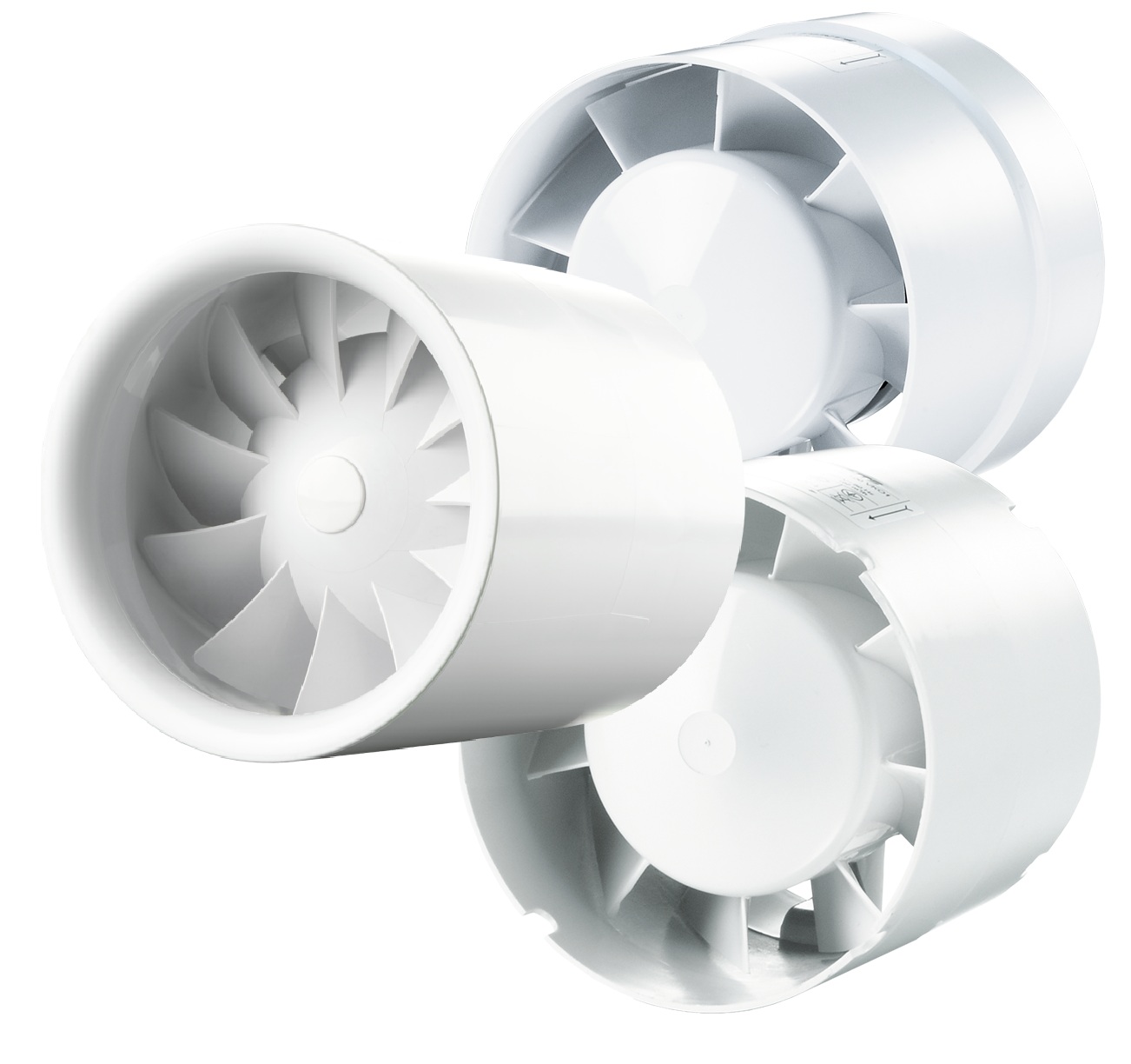 Potrubné ventilátory