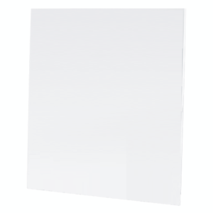 Predný panel Blauberg PLAN 180 DP GLASS White BIELE sklo-vhodný len pre Blauberg Omega  a VENTS SOLID a VENTS BASE