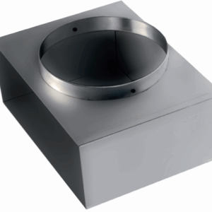 REW 600 X 200 - 2 X DIA 200mm - Pripojovacia krinka pre nástenné a podlahové mriežky