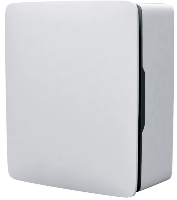 Radiálny ventilátor Blauberg Qubit-E 55/110 -100mm nástenný-základ-2rýchlostný