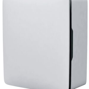 Radiálny ventilátor Blauberg Qubit-E 55/110H -100mm nástenný-časový dobeh-parový senzor-2rýchlostný