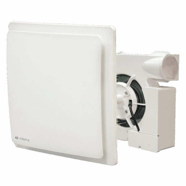 Radiálny ventilátor VENTS VNV-1A 80H-ventilátor so snímačom vlhkosti.-dvojrýchlostný zápustný model