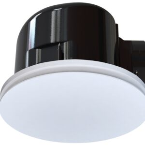 Radiálny ventilátor do stropu VENTS HBF Round 250TH guľatá-časový dobeh+parový senzor