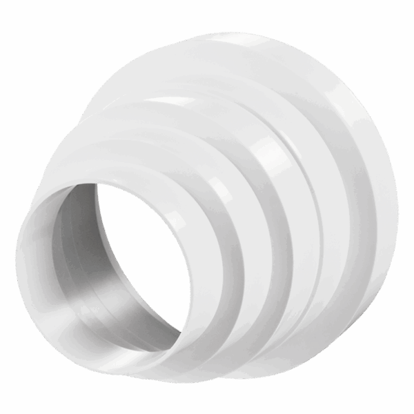 Redukcia kód 310  z Ø 80/100/120/125/150mm