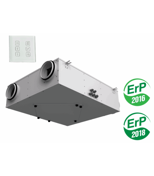 Rekuperácia VENTS VUE 250 P3B EC A14 Entalpická-300m3