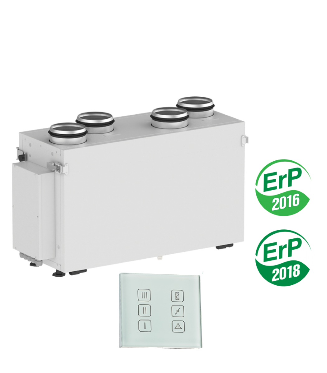 Rekuperačná jednotka VENTS VUE 300 V2 mini EC A14 Vertikal Entalpická Rekuperačná jednotka VENTS VUE 300 V2 mini EC A14 Vertikal Entalpická