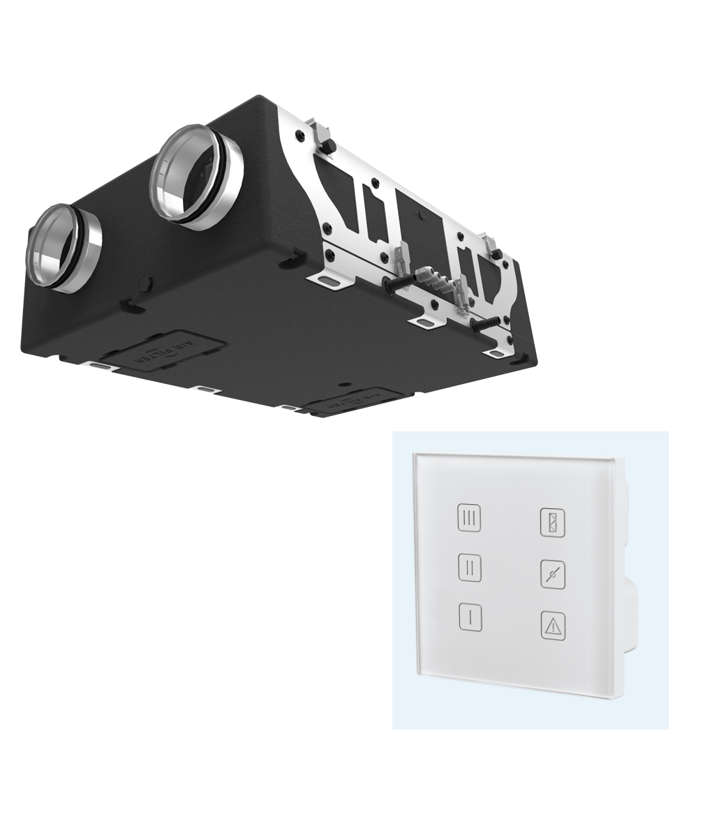 Rekuperátor Blauberg Komfort EC D5B 180 S22 WIFI výkon 250m3/h Rekuperátor Blauberg Komfort EC D5B 180 S22 WIFI výkon 250m3/h