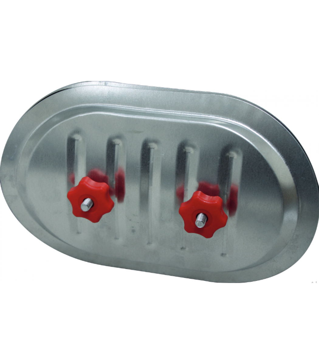 Revízne dvierka do spiro potrubia RPDR-B31- 300/315 mm-rozmery dvierok-250 x 150 mm Revízne dvierka do spiro potrubia RPDR-B31- 300/315 mm-rozmery dvierok-250 x 150 mm