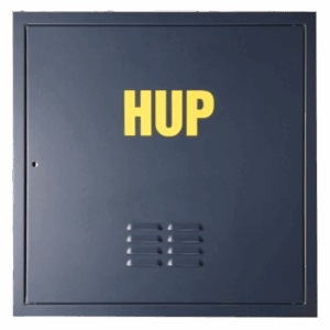 Revízne dvierka kovové HUP 400x600 Antracit