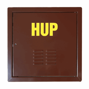 Revízne dvierka kovové HUP 500x500 HNEDÉ