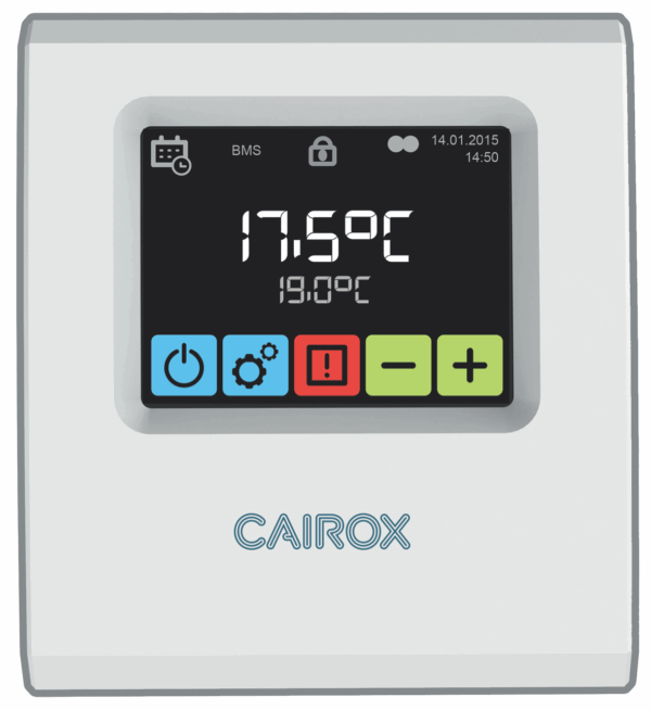 S-TOUCH•Diaľkové ovládanie dotykovej obrazovky pre vzduchové clony SOLANO