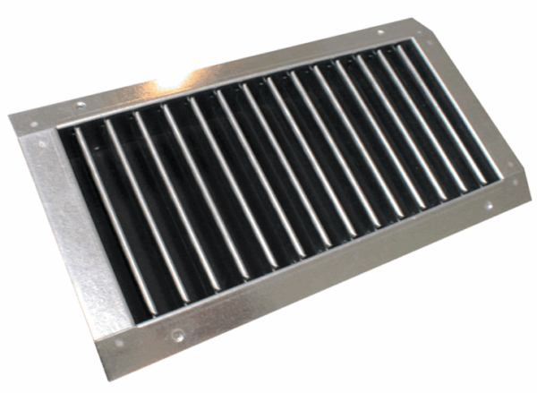 SPN-V GALVA - 200x100mm - Jednoradová mriežka pre SPIRO potrubie