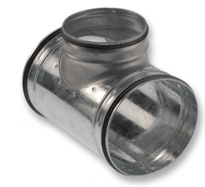 TDG 90 - 125/80/125mm - T rozbočka s gumovým tesnením