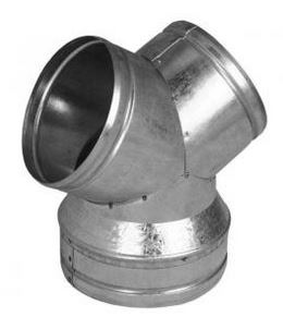 TMY  Ø160/2 x Ø125 mm pozink