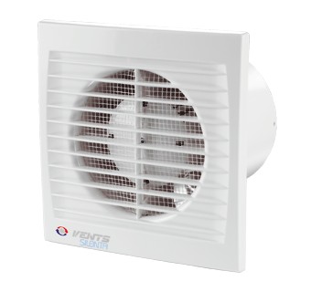 Ventilátor 125STL silenta+časový dobeh-gulôčkové ložisko -možnosť použitia do stropu