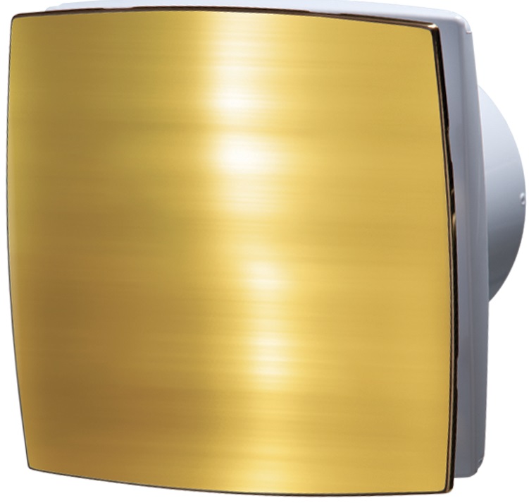 Ventilátor VENTS 100LD AUTO T Zlatý lesklý s automatickou žaluziou+časový dobeh Ventilátor VENTS 100LD AUTO T Zlatý lesklý s automatickou žaluziou+časový dobeh