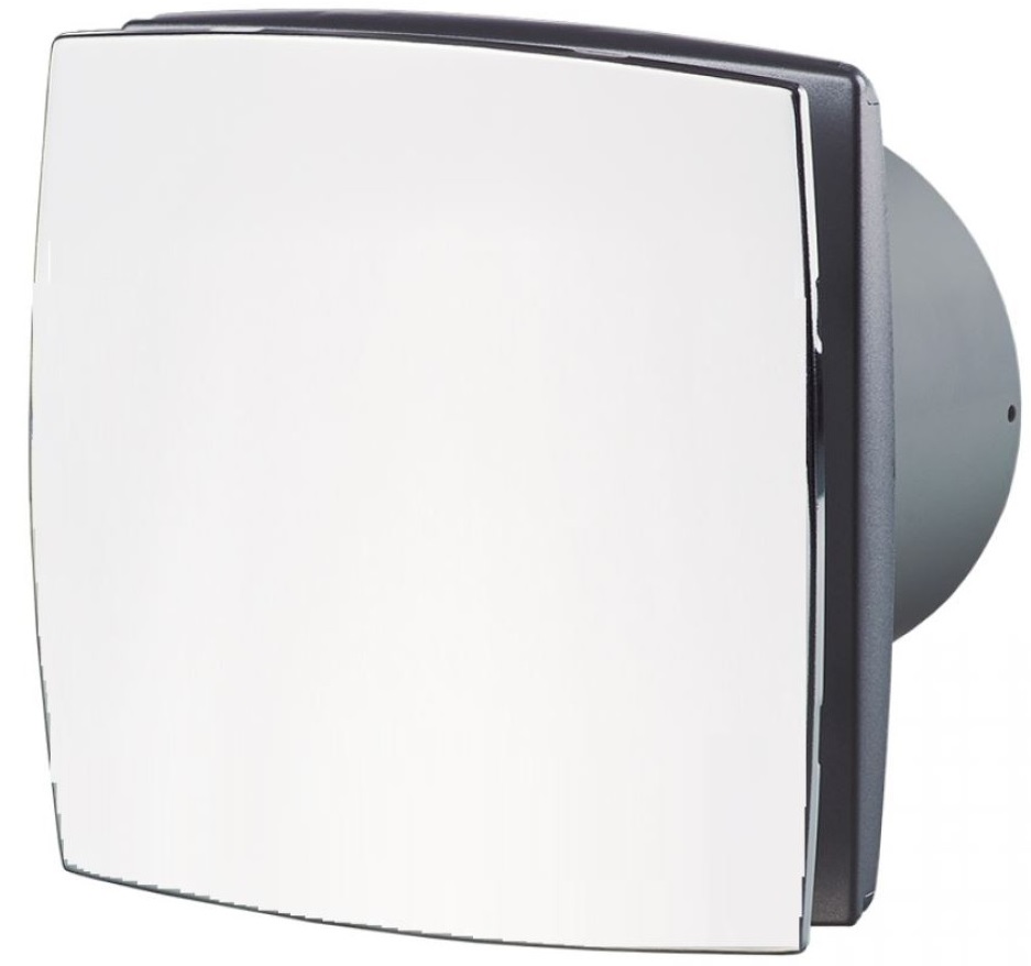 Ventilátor VENTS 100LDTL Predný panel chróm lesklý +časový dobeh+gulôčkové ložisko-vhodná do stropu Ventilátor VENTS 100LDTL Predný panel chróm lesklý +časový dobeh+gulôčkové ložisko-vhodná do stropu