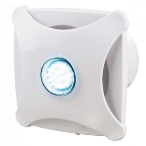 Ventilátor Vents 100XL star-riadenie vypínačom na svetlo-gulôčkové ložisko-vhodná do stropu+led podsvietenie