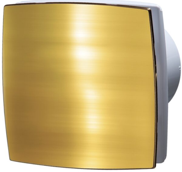 Ventilátor Vents 125 LDATH Zlatý lesklý+časový dobeh+parový senzor