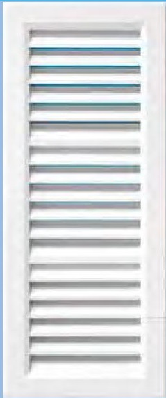 Vetracia mriežka 100x300mm so sieťkou