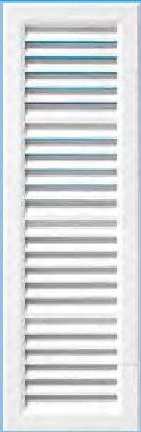 Vetracia mriežka 100x400mm so sieťkou Vetracia mriežka 100x400mm so sieťkou