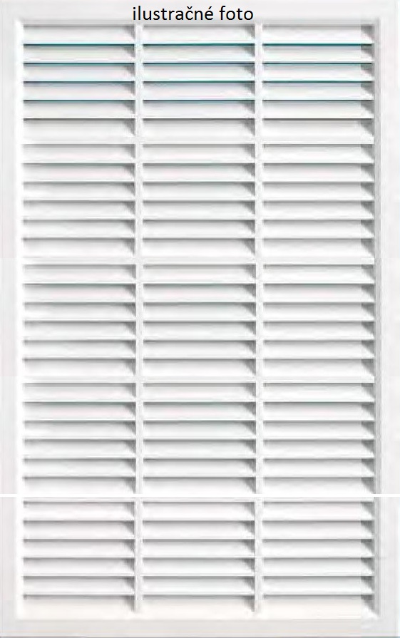 Vetracia mriežka 300x800mm bez sieťky Vetracia mriežka 300x800mm bez sieťky