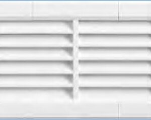 Vetracia mriežka 400x100mm bez sieťky