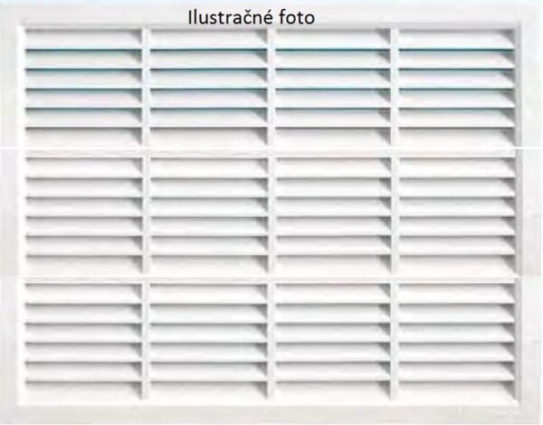 Vetracia mriežka 400x300mm so sieťkou