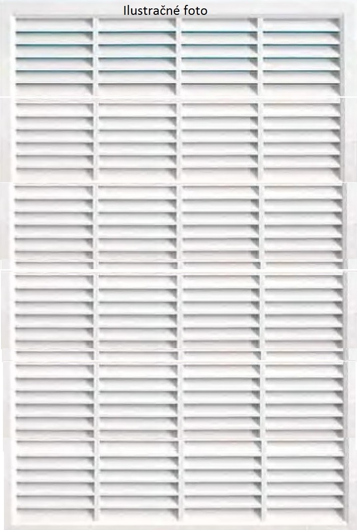 Vetracia mriežka 400x600mm bez sieťky Vetracia mriežka 400x600mm bez sieťky