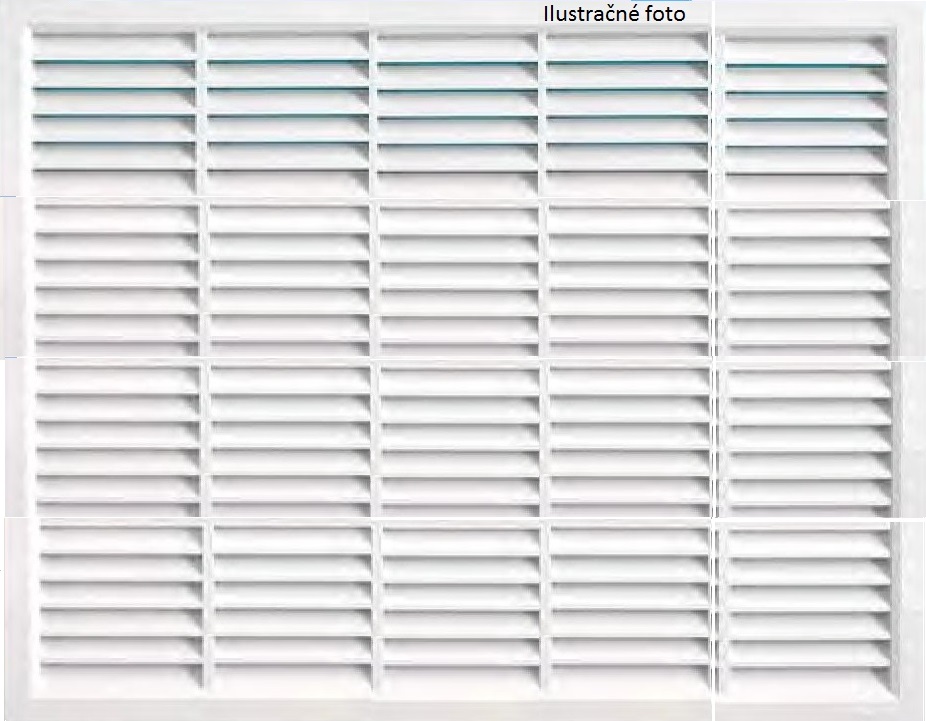 Vetracia mriežka 500x400mm so sieťkou Vetracia mriežka 500x400mm so sieťkou