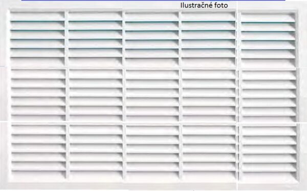 Vetracia mriežka 600x300mm bez sieťky