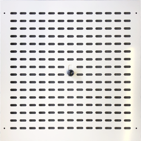 Vetracia mriežka uzatvárateľná MU 400x400mm BIELA