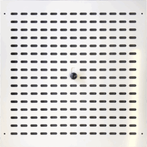 Vetracia mriežka uzatvárateľná MU 500x500mm BIELA