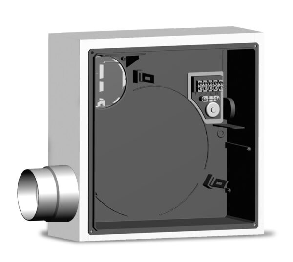 Vortice QE-B I K90 R 2L - Protipožiarna skrinka pre zapustenú montáž