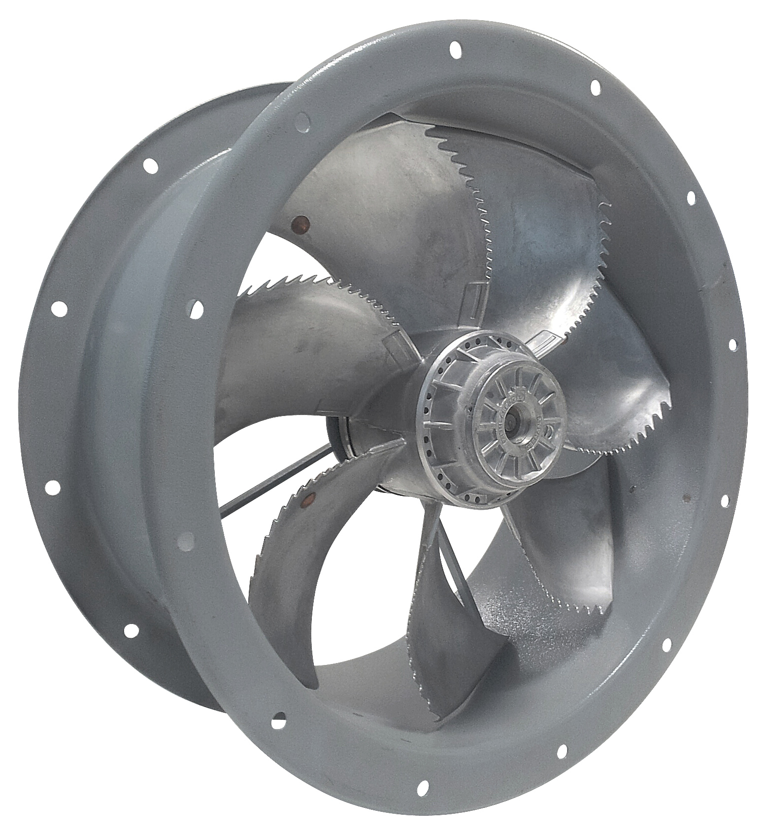 Potrubné priemyselné axiálne ventilátory s prírubou ELICENT DYNAIR typ CCZ