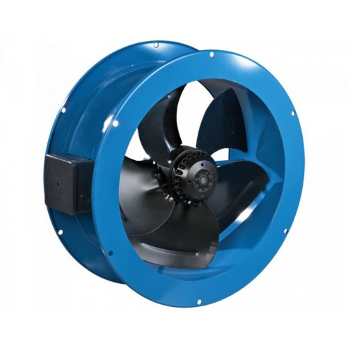 Potrubné priemyselné axiálne ventilátory s prírubou VENTS VKF