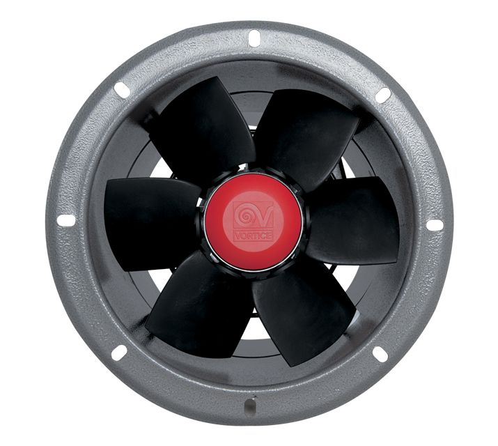 Potrubné priemyselné axiálne ventilátory s prírubou VORTICE MPC-E