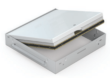 Protipožiarne revízne dvierka do steny celoplechové