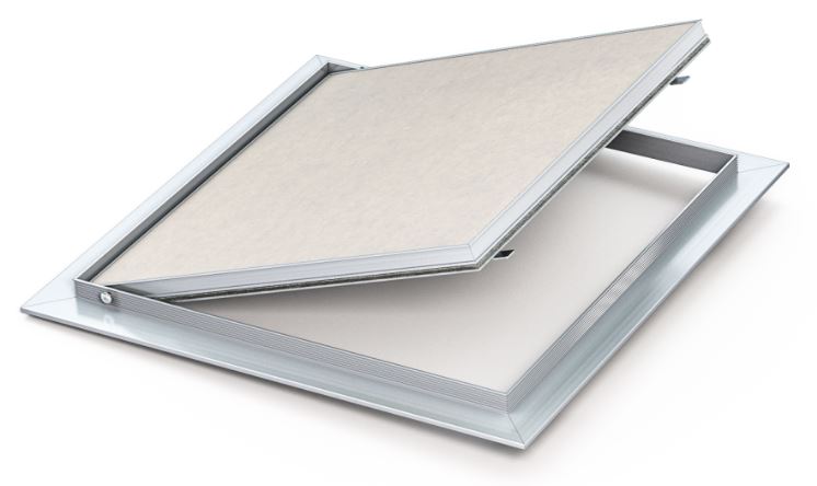 Revízne dvierka do sádrokartónu s tesnením