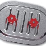 Revízne dvierka na hranaté potrubie