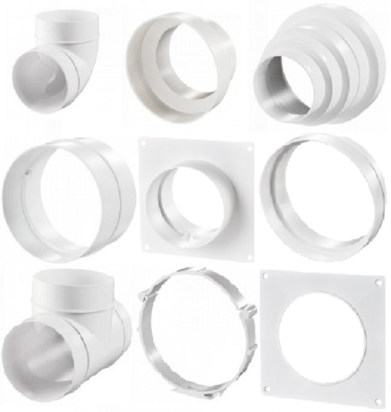 Rozbočky k plastovým potrubiam okrúhlym