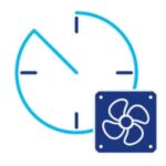 Ventilátory s časovým dobehom