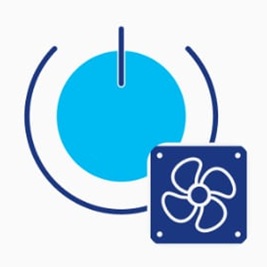 Ventilátory s pohybovým senzorom