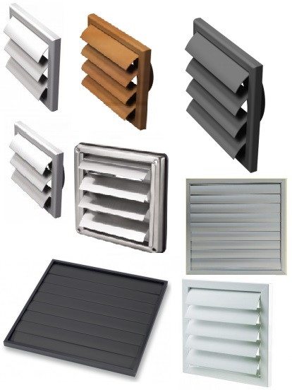 Vetracie mriežky pretlakové