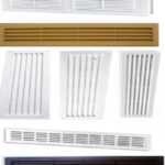 Vetracie plastové mriežky do dverí