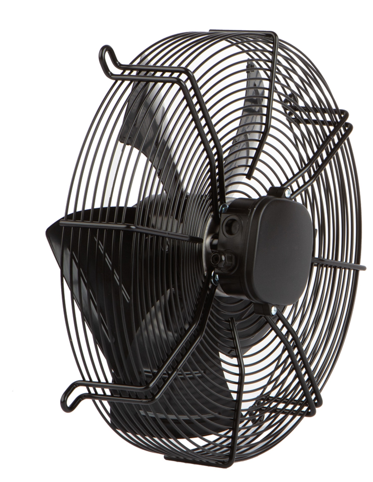 Výfukové axiálne ventilátory nástenné-bez rámčeku